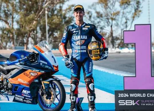 Jadwal dan Info Live Streaming WSBK dan WorldSSP 2025 Seri Australia, Nonton Aksi Aldi Mahendra di Sini. (Sumber: Instagram @aldihendra_57)