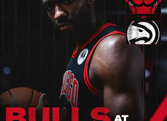 Atalanta Hawks vs Chicago Bulls  (Sumber: X: @chicagobulls)