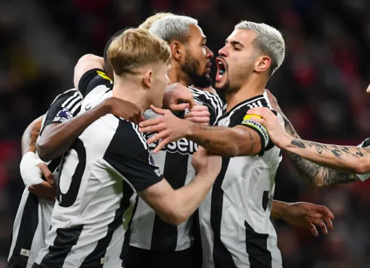 kekalahan menjadi rutinitas bagi setan merah yang takluk 0-2 dari Newcastle. (Sumber: X/ NUFC)