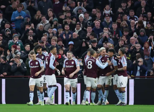 kemenangan Aston Villa sirna menyamakan kedudukan di akhir laga, skor akhir 2-2. (Sumber: X/ AVFCOfficial)