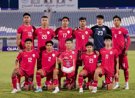 Prediksi line up Timnas Indonesia vs Timnas Korea Selatan (Sumber: PSSI)