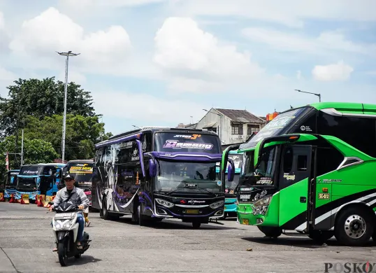 Ilustri mudik Lebaran 2026.(Sumber: Poskota/Bilal Nugraha Ginanjar)