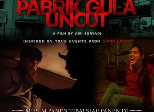 Film Pabrik Gula Uncut yang sedang tayang di bioskop. (Sumber: Instagram/filmpabrikgula)