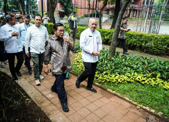 Gubernur DKI Jakarta, Pramono Anung. (Sumber: Poskota/Bilal Nugraha Ginanjar)