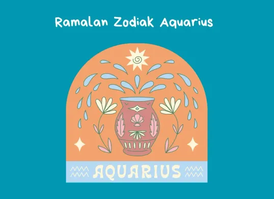 Ramalan zodiak Aquarius 17 April 2025. (Canva)