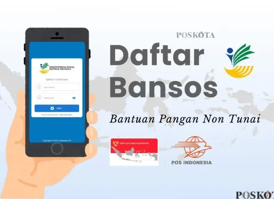 Informasi pendaftaran bansos BPNT 2025. (Sumber: Poskota/Della Amelia)