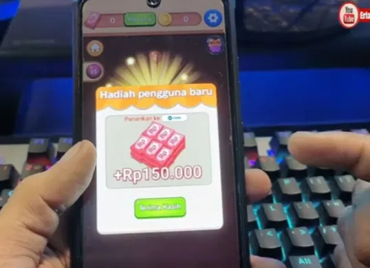 Jumat berkah makin cuan! Ada aplikasi penghasil uang yang bisa kasih saldo DANA hingga Rp150.000. (Sumber: Youtube Erl4n Official)