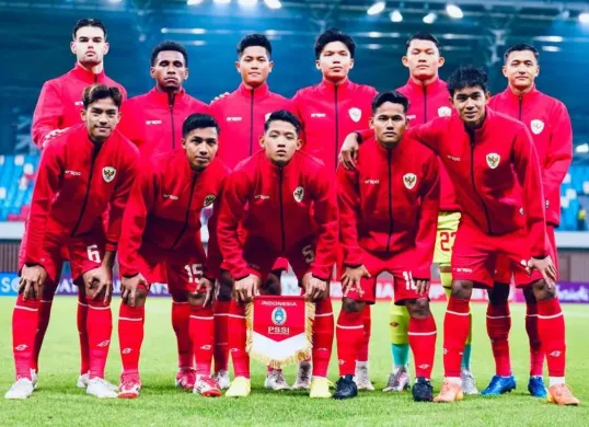 Potret para pemain Timnas Indonesia U-17. (Sumber: Instagram/evandraflorastaa)
