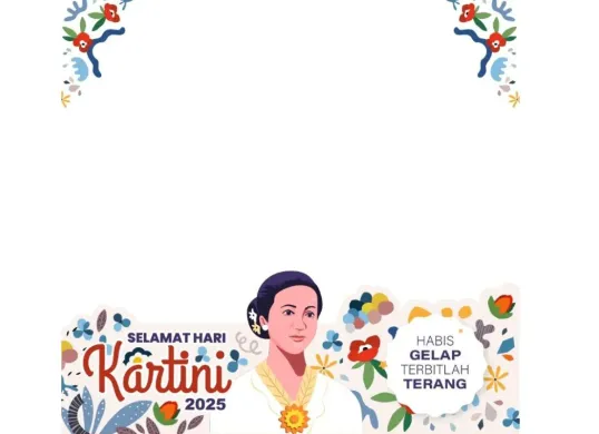 Link twibbon Hari Kartini 2025 gratis (Sumber: bingkai.id)