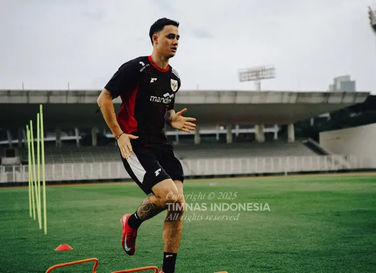 Eliano Reijnders. (Sumber: X @TimnasIndonesia)