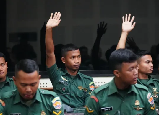 ilustrasi, viral soal TNI isi materi di kuliah, warganet beri respon negatif. (Sumber: Facebook TNI Angkatan Darat)