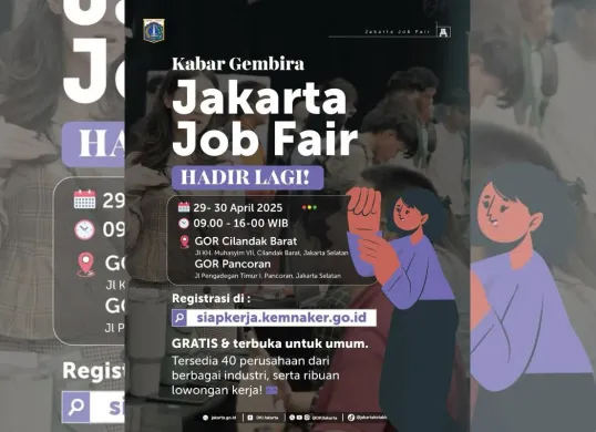 Jakarta Job Fair 2025. (Sumber: Instagram/dkijakarta)