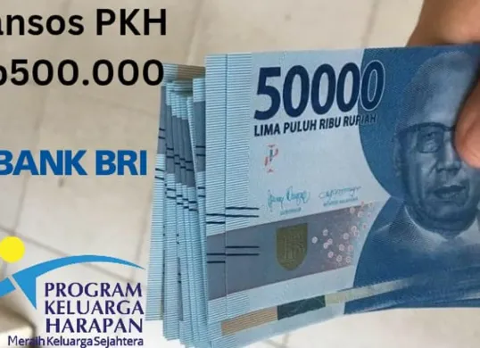 Rekening BRI atas nama Anda terima bansos PKH susulan Rp500.000. (Sumber: Poskota/Gabriel Omar Batistuta)