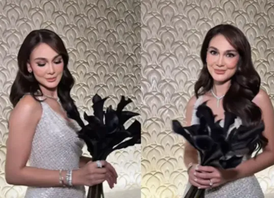 Makna Buket Bunga Hitam di Pernikahan Luna Maya: Ini Jenis dan Harga Aslinya! (Sumber: Tiktok/@lunamaya)