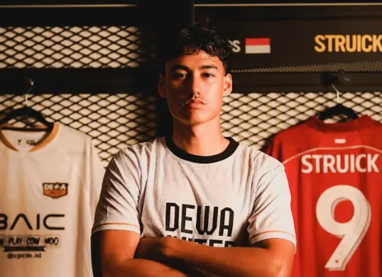 Dewa United Banten FC memimpin klasemen nilai pasar (Sumber: Instagram/@rafaelstruick)