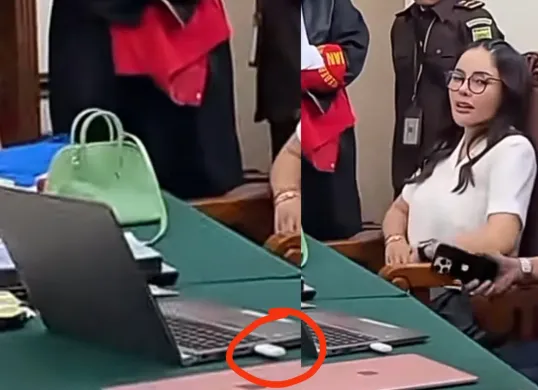 Isi bukti rekaman dalam USB yang diserahkan Nikita Mirzani jadi sorotan publik. (Sumber: TikTok/@bella_3915)
