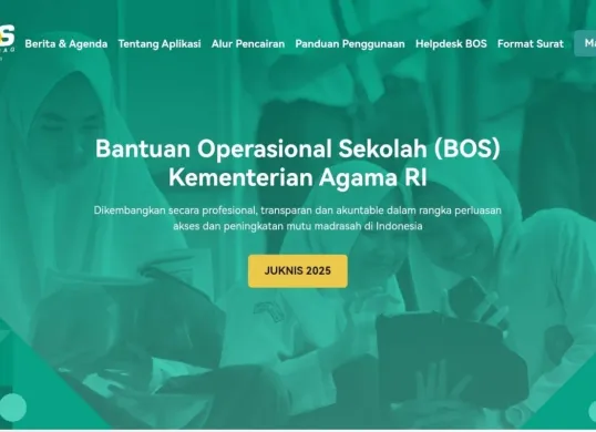 Panduan cara pengisiam RKAM penerima BOS Madrasah 2025. (Sumber: tangkapan layar)