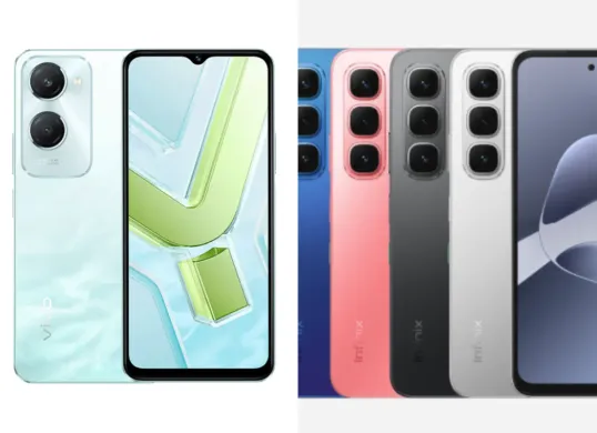 Ilustrasi perbandingan HP Vivo Y18 vs Infinix Hot 60i. (Sumber: Vivo)