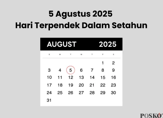 5 Agustus 2025 Jadi Hari Terpendek, Begini Penjelasan dan Penyebabnya (Sumber: Canva/Edited Muhammad Ibrahim)