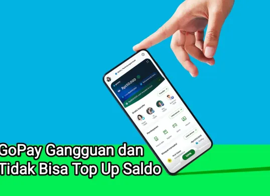 Penyebab GoPay gangguan dan tidak bisa top up saldo hari ini, Senin, 4 Agustus 2025. (Sumber: GoPay)