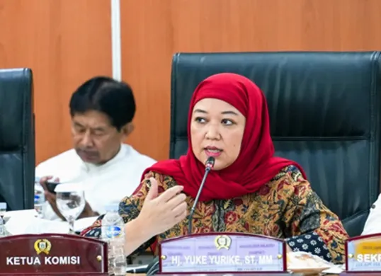 Ketua Komisi D DPRD Provinsi DKI Jakarta Yuke Yurike (Sumber: Dok. Sekretariat DPRD DKI)