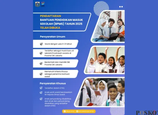 Pendaftaran BPMS 2025 Resmi Dibuka, Cek Syarat dan Jadwalnya di Sini (Sumber: Instagram/upt.p4op)