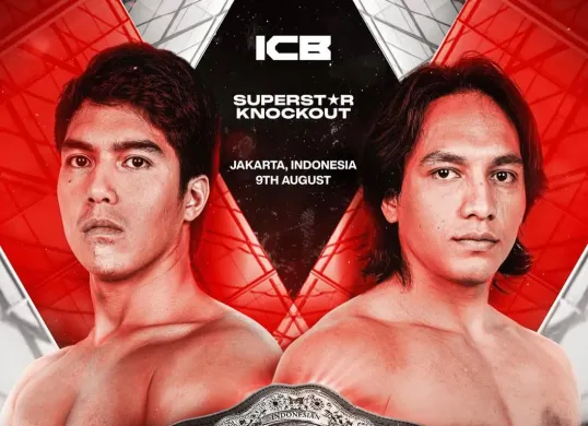 Pertandingan ulang antara El Rumi dan Jefri Nichol dalam ajang Superstar Knockout Vol.2. (Sumber: Intagram/@elelrumi)