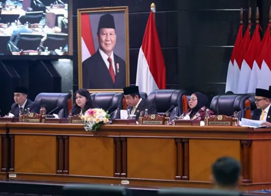 DPRD Provinsi DKI Jakarta menggelar rapat paripurna (Sumber: Dok. Sekretariat DPRD DKI)