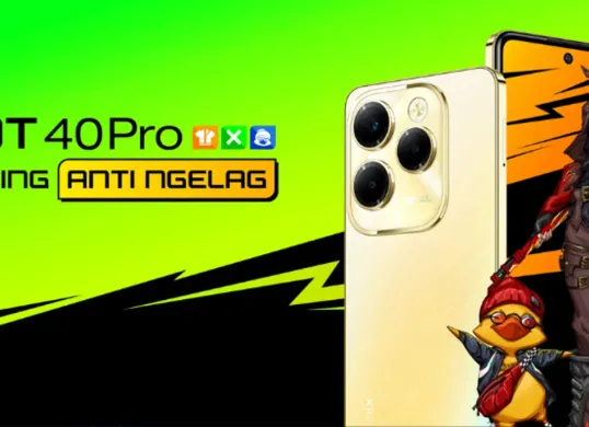 Infinix Hot 40 Pro - Cari HP buat main Roblox yang mulus? Lihat rekomendasi HP dengan chipset MediaTek G99/Dimensity, RAM 8GB, dan layar 120Hz. Dijamin anti lag. (Sumber: id.infinixmobility.com)
