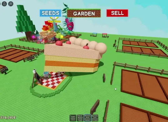 Resep cake di event Grow a Garden Roblox (Sumber: YouTube/ Sapidermen)