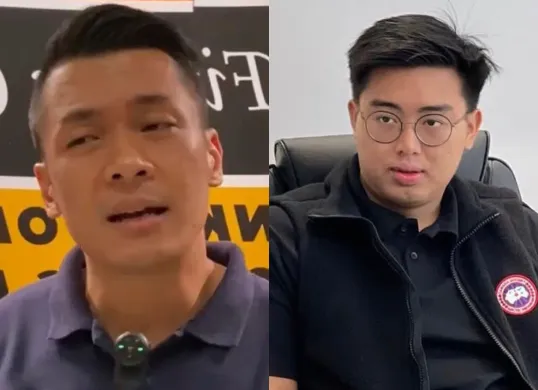 Perseteruan antara Timothy Ronald dan Canggih Fitra. (Sumber: Instagram/@timothyronald, @canggihfit)