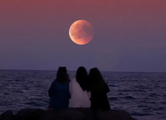 Fenomena Sturgeon Moon atau bulan purnama Agustus 2025. (Sumber: Pexels/Max Ravier)