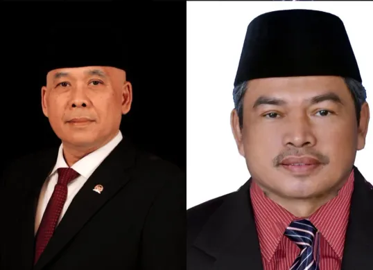 Kolase Anggota Dewan Perwakilan Rakyat (DPR) RI, Heri Gunawan (kiri) dan Satori (kanan) (Sumber: Dok. Gerindra dan Nasdem)