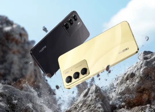 HP tangguh 2025 tahan air dan jatuh mulai Rp2 jutaan. Review Realme C75, Oppo A3 dan A60, solusi untuk ojol dan outdoor! (Sumber: realme.com)