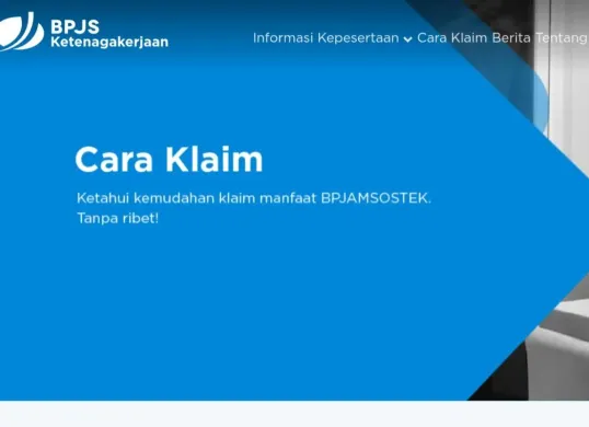 Cara klaim JHT 30 persen. (Sumber: tangkapan layar)