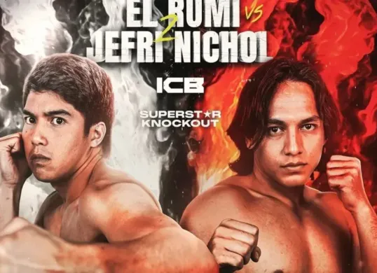 Duel tinju El Rumi vs Jefri Nichol malam ini, Sabtu 9 Agustus 2025. (Sumber: Vidio)
