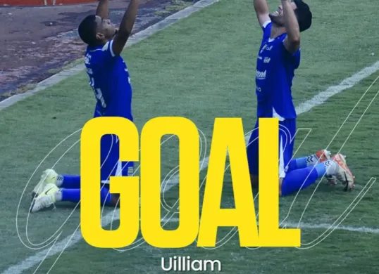 Ilustrasi goal Persib Bandung saat melawan Semen Padang FC. (Sumber: Instagram/@persib)