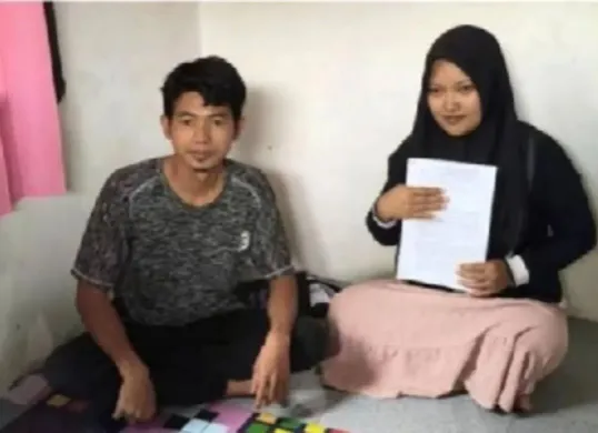Buruh jahit kaget dapat surat pajak Rp2,9 Miliar (Sumber: TikTok/N0y.id)