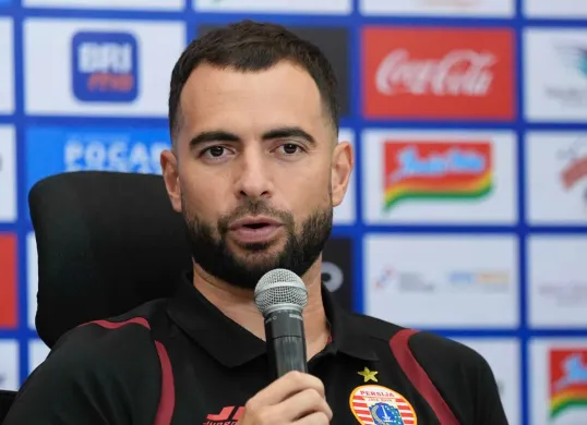 Potret bek Persija Jakarta, Jordi Amat yang tak sabar untuk segera bertanding melawan Persita Tangerang. (Sumber: Persija)