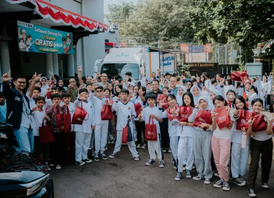Dinas Pendidikan Kota Bandung bersama bank bjb melalui implementasi Program Satu Rekening Satu Pelajar (KEJAR) (Sumber: Dok. bank bjb)