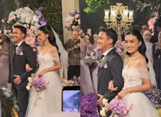 Umur dan Profesi Namira Adjani & Auditya Faiz Putra yang Menikah dengan Maskawin Istimewa (Sumber: Tiktok/@kontenviralyuk)