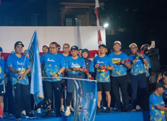 QRIS Run 2025 dirancang untuk memberikan pemahaman langsung kepada masyarakat tentang cara bertransaksi digital yang aman (Sumber: Dok. bank bjb)