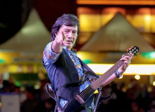 Adi Adrian disebut oleh musisi senior Ari Lasso dalam polemik dugaan salah transfer royalti musik. (Sumber: Instagram/@adiadrian22)