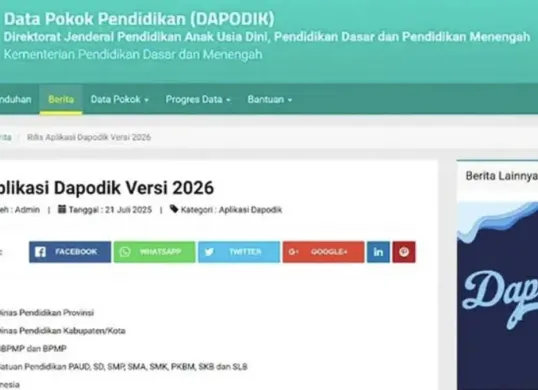 Sinkronisasi vs Tarik Data di Dapodik: Perbedaan, Fungsi, dan Langkah Praktis untuk Operator Sekolah (Sumber: Dok/Dapodik 2026)