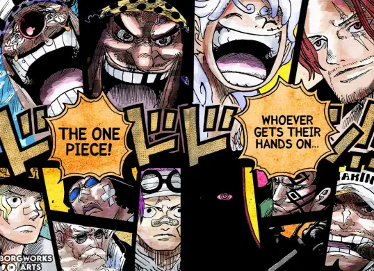 Tokoh-tokoh penting yang akan meramaikan perang terbesar dalam cerita One Piece. (Sumber: X/@cyborg_works)