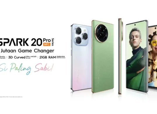 Tecno Spark 20 Pro Plus (Sumber: tecno-mobile.com)