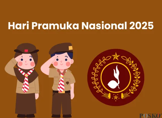 Hari Pramuka Nasional 2025: Sejarah, Tema, Logo, dan Maknanya (Sumber: Canva/Edited Muhammad Ibrahim)