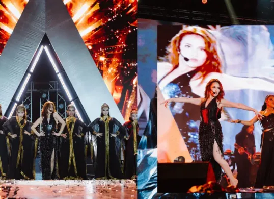 Konser Ayu Ting Ting di Depok, bawakan lagu hits seperti 'Geboy Mujaer' hingga kolaborasi K-Pop ala dangdut. (Sumber: Instagram/@ayutingting92)