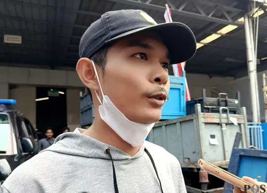 Bangga Pamungkas, 27 tahun, mantan pekerja PT Global Dimensi Metalindo. (Sumber: POSKOTA | Foto: Nurpini Aulia Rapika)