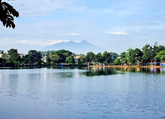 Situ Cilodong, Depok, yang tengah dikembangkan menjadi pusat wisata air.